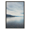 Sylvie Lake Tahoe Reflections Framed Canvas by Laura Evans