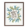 Sylvie The Mountains are Calling Framed Canvas by Cat Coquillette