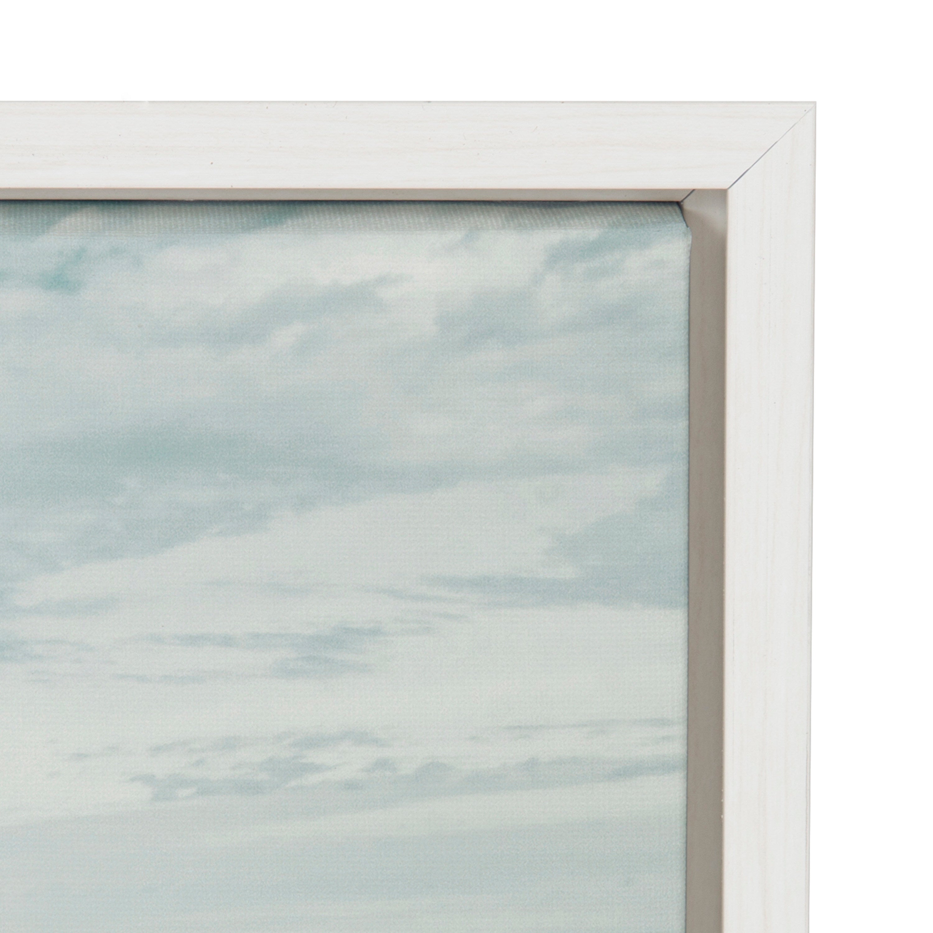 Sylvie Beach 2 Framed Canvas by Emiko and Mark Franzen of F2Images