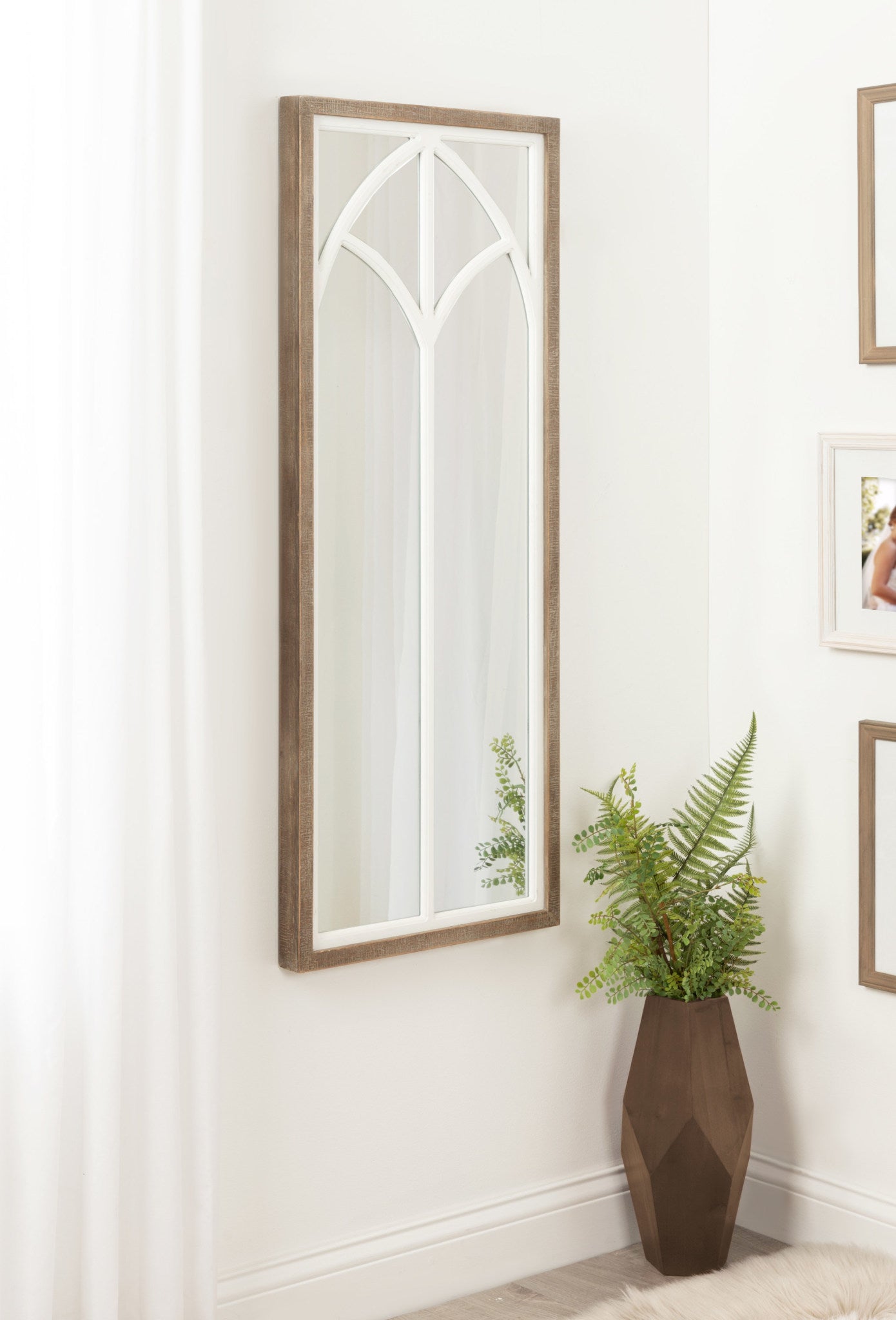 Gothard Windowpane Wall Mirror