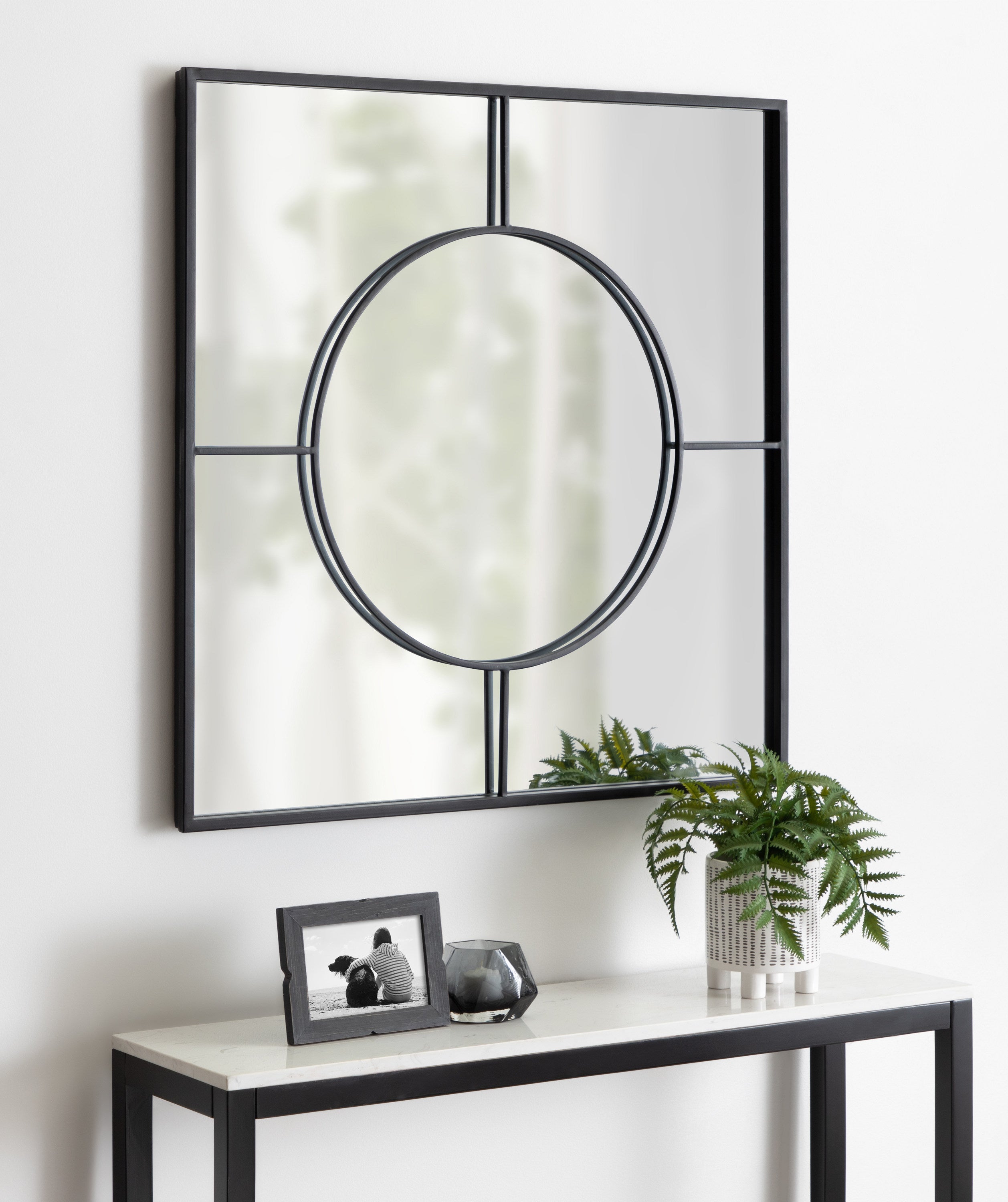 Ansonia Modern Square Mirror
