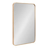 Zayda Radius Rectangle Framed Wall Mirror