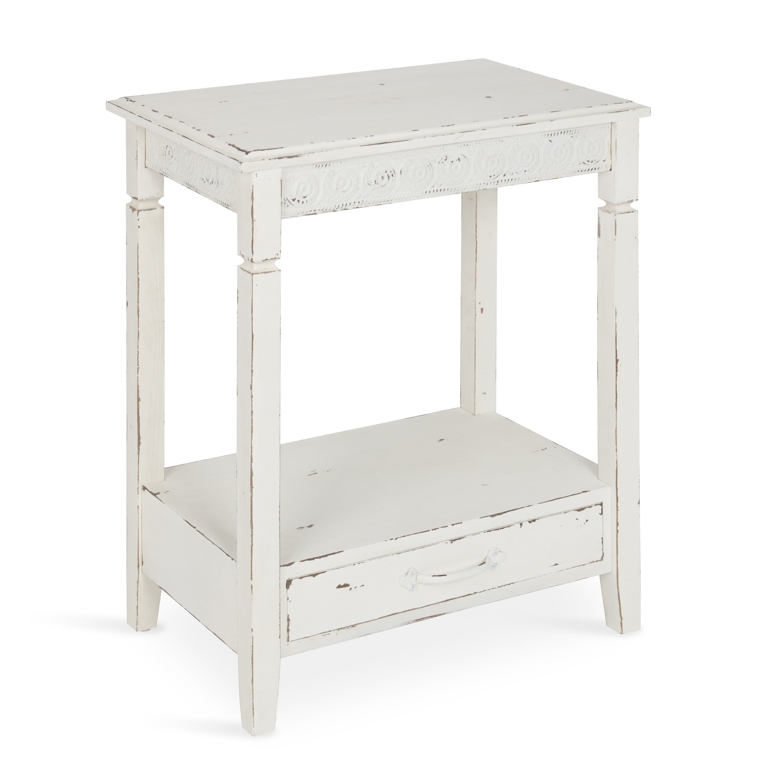 Idabelle Wood Side Table