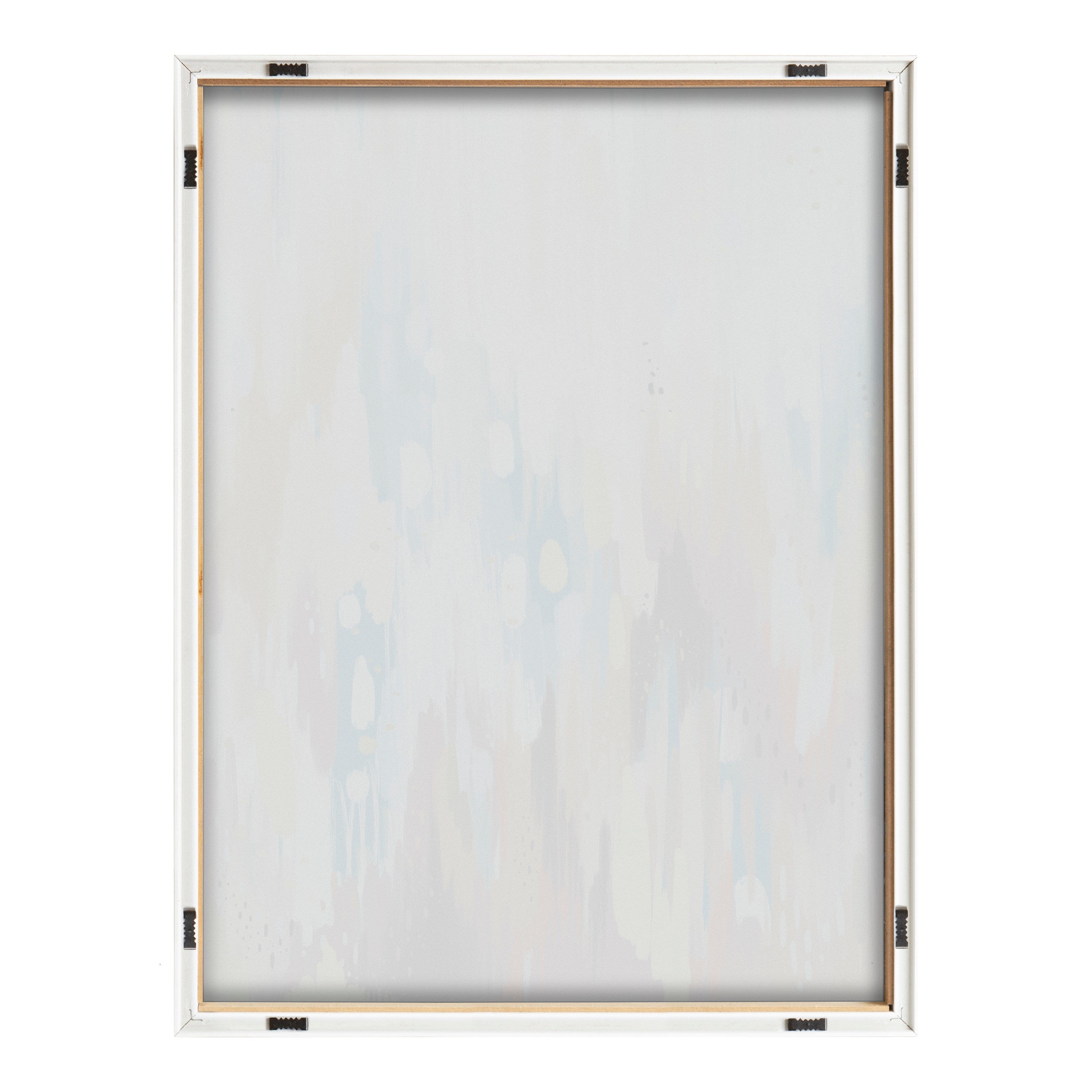 Blake Brushstroke 133 Framed Printed Glass by Jessi Raulet of Ettavee