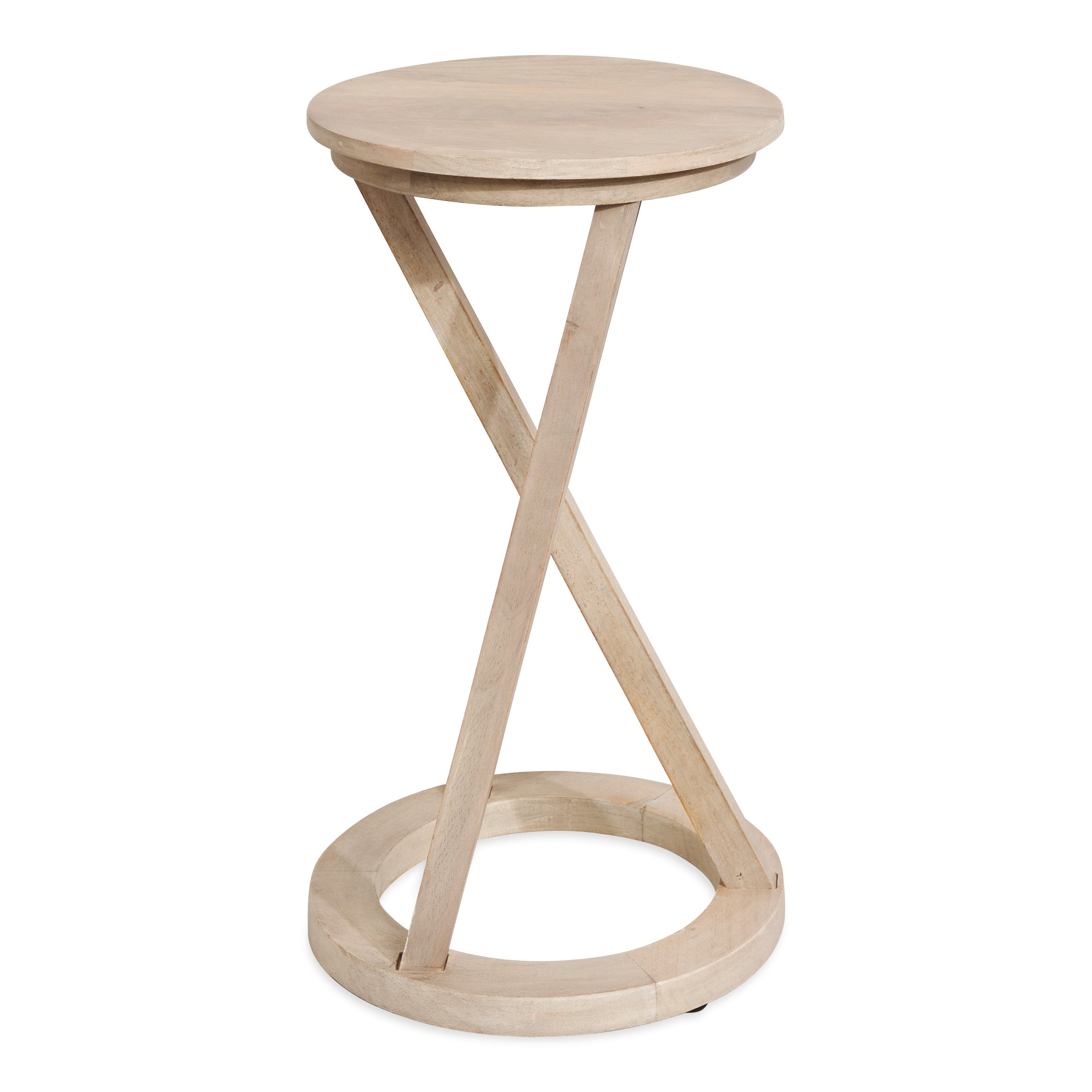 Aja Modern Wood Accent Table