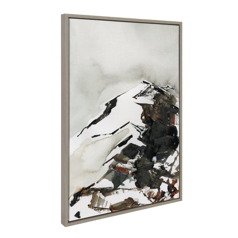 Sylvie Close Your Eyes and Remember 10 Framed Canvas by Maja Mitrovic of Makes My Day Happy