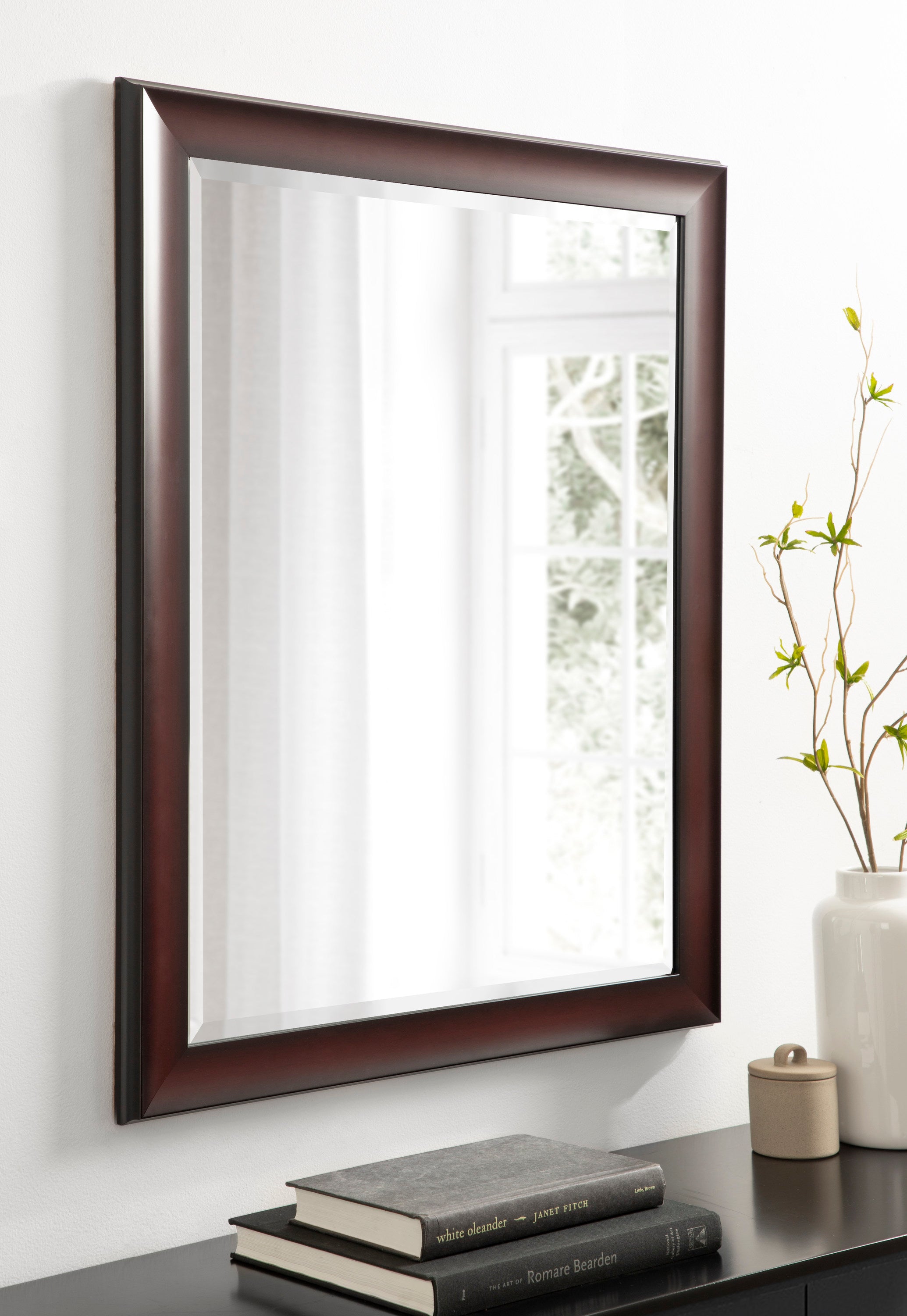 Scoop Framed Wall Mirror