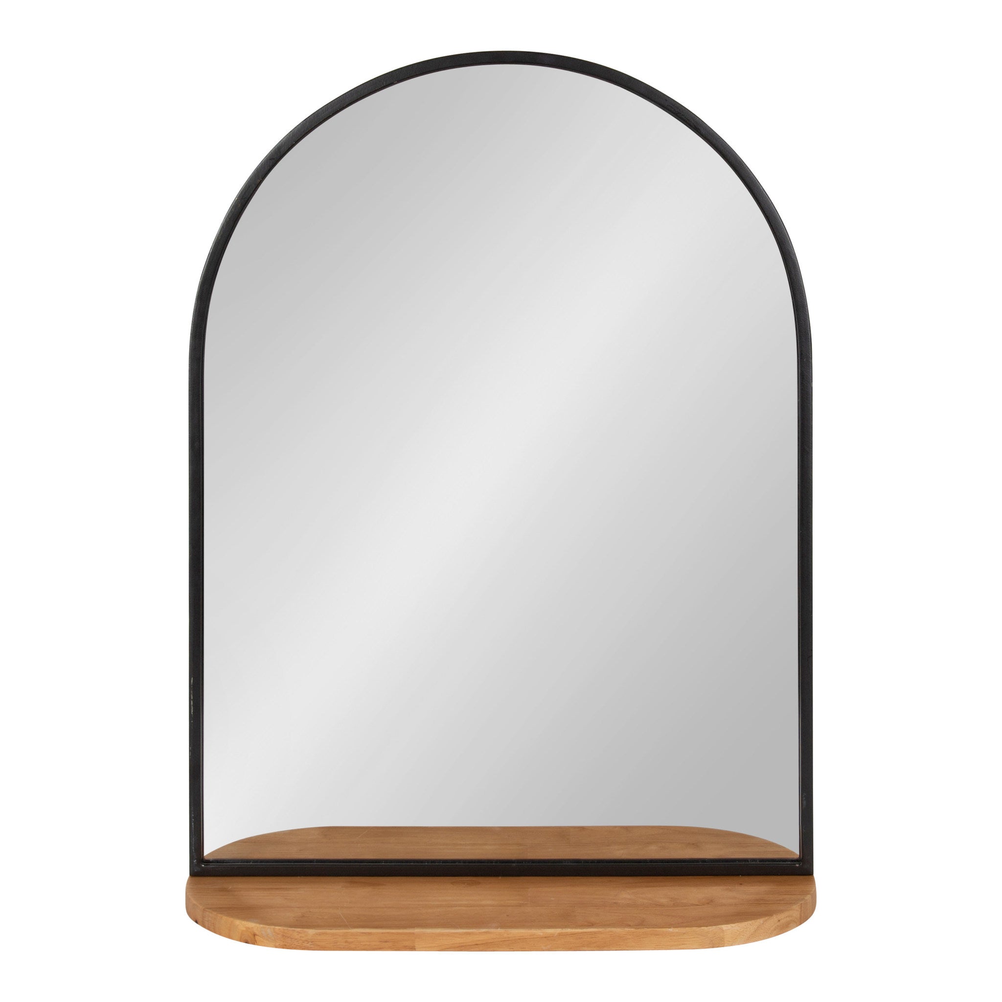 Schuyler Arch Wall Mirror with Shelf