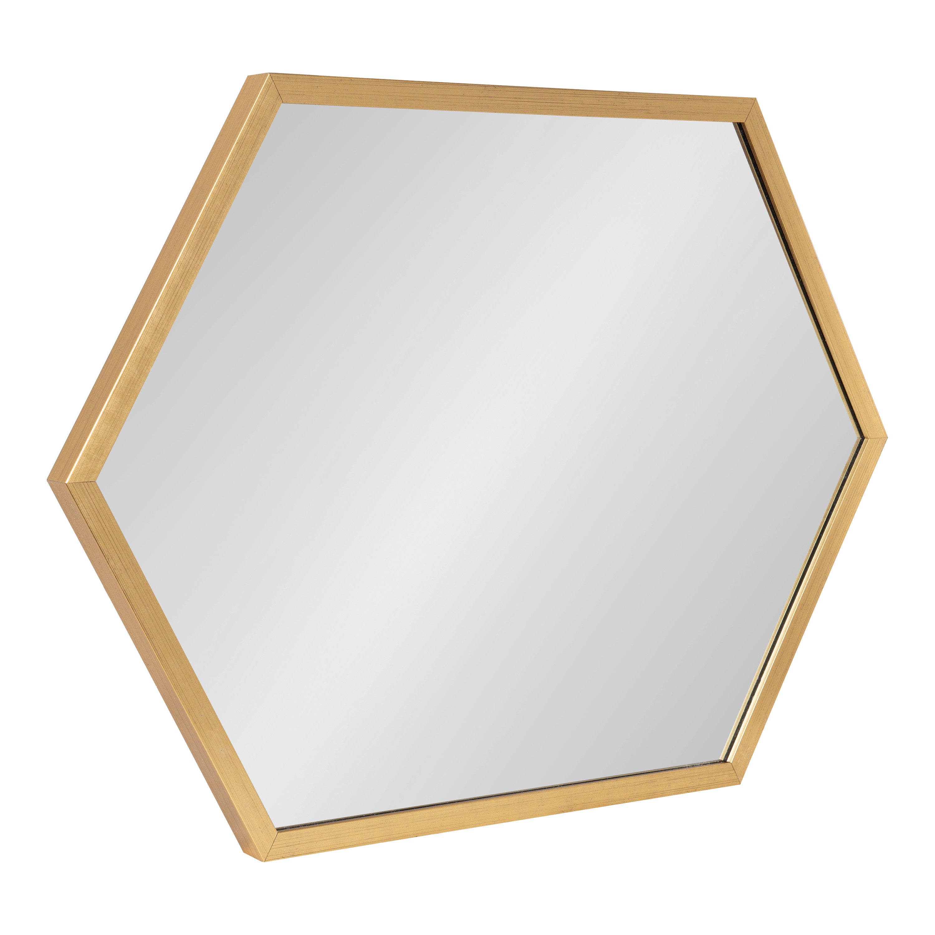 1/8 Hexagon Mirror Minimalist Geometric Acrylic Plexiglass Mirror for Wall