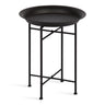 Mahdavi Round Metal Accent Table