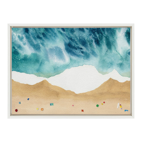 Sylvie North Shore Framed Canvas by Janet Meinke-Lau