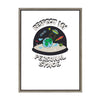 Sylvie Personal Space Framed Canvas by The Creative Bunch Studio
