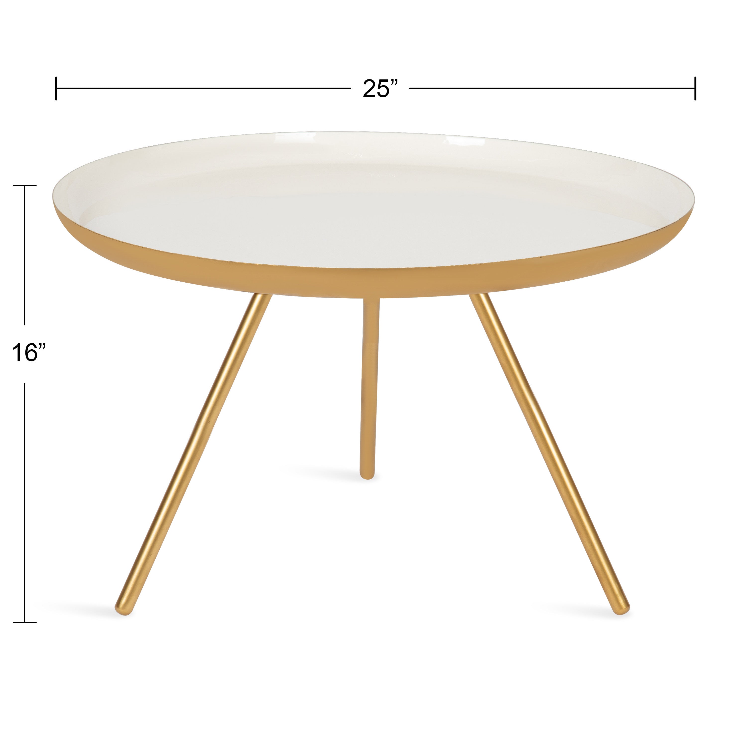 Laranya Round Metal Coffee Table