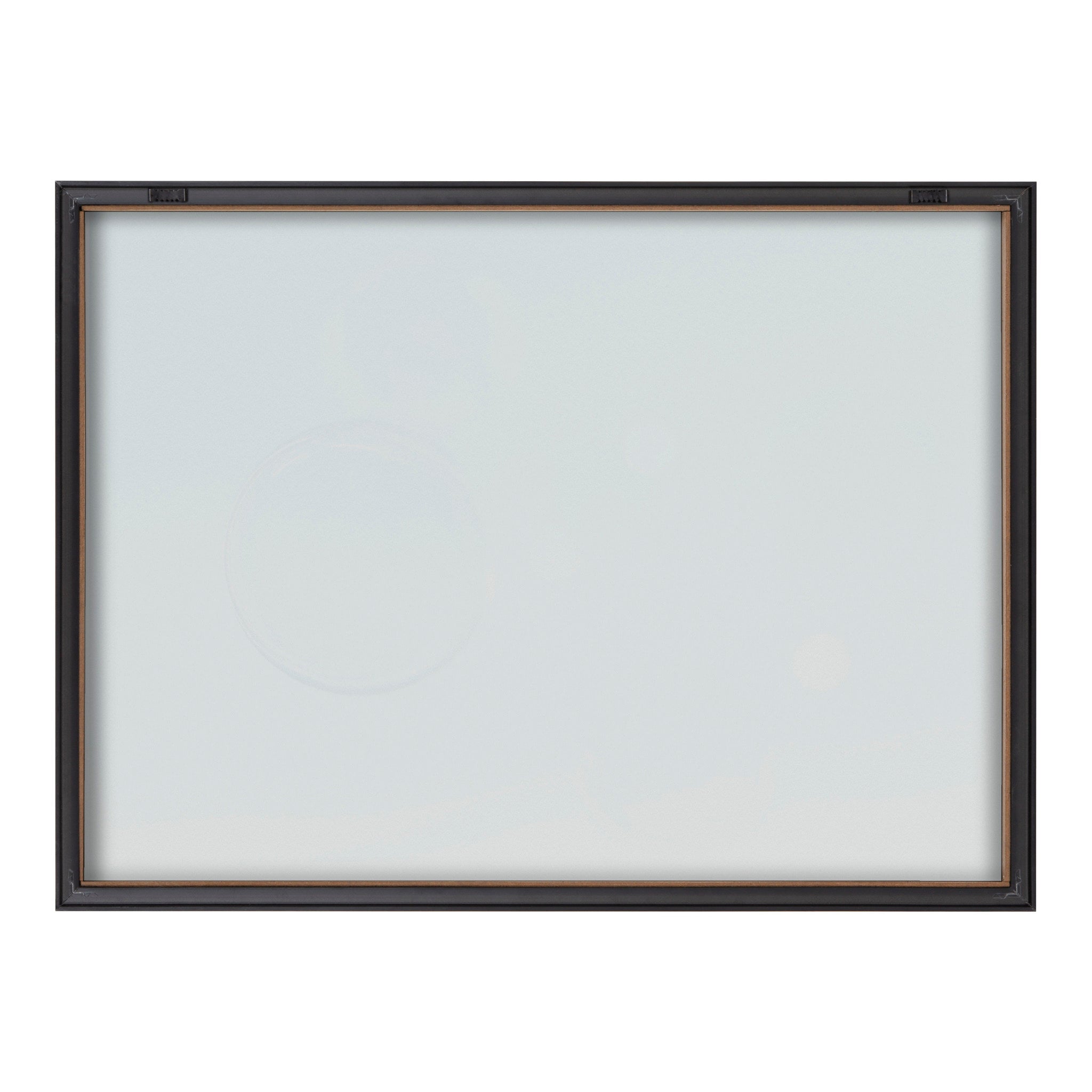 Blake Bubble Rectangle Framed Printed Glass by Laura Evans