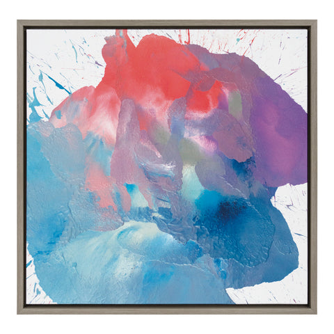 Sylvie Beautiful Destruction Framed Canvas by Mentoring Positives