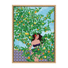Sylvie Sevilla Girl Framed Canvas by Maja Tomljanovic