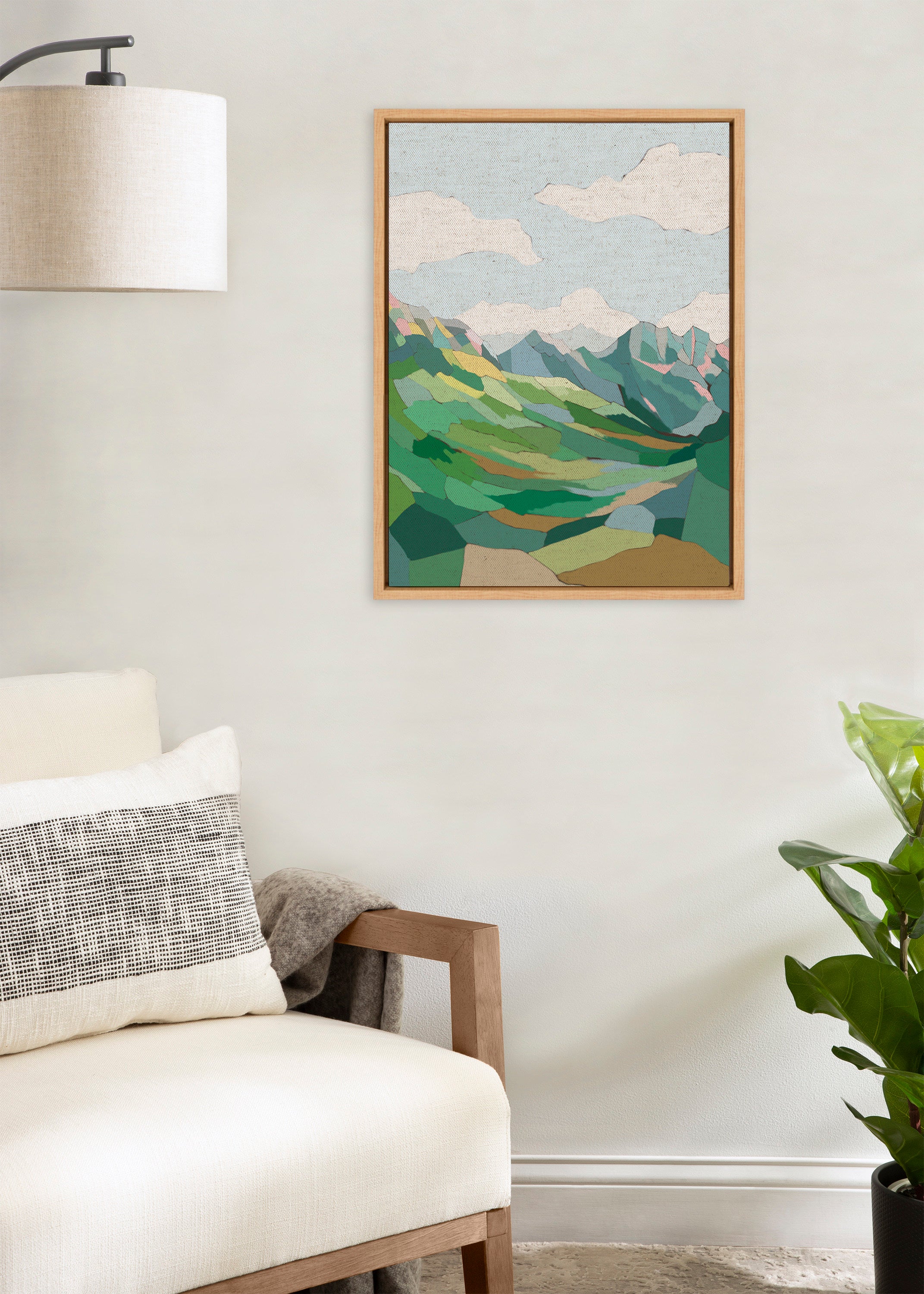 Sylvie Mythen Framed Canvas by Nikita Jariwala