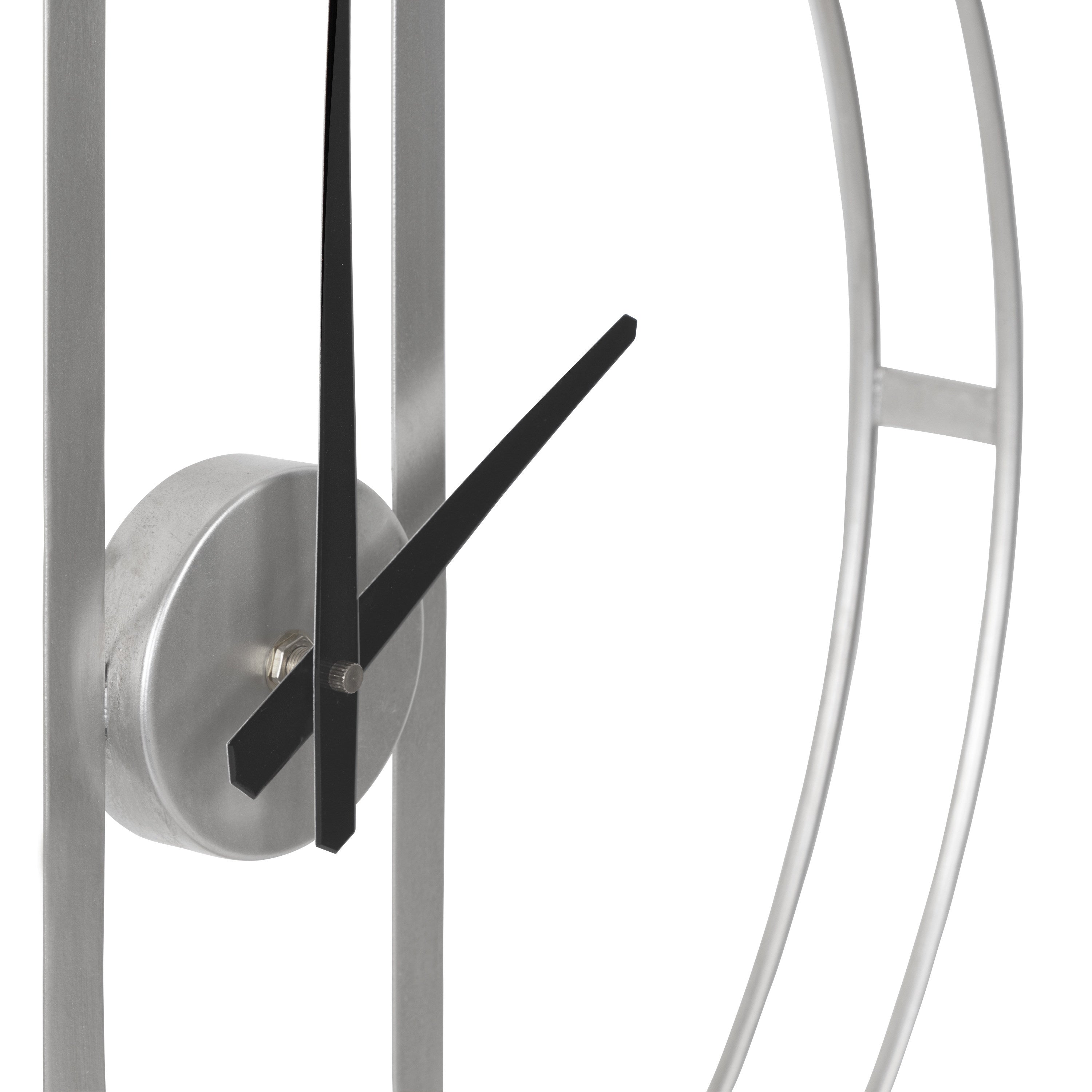 Urgo Numberless Metal Wall Clock