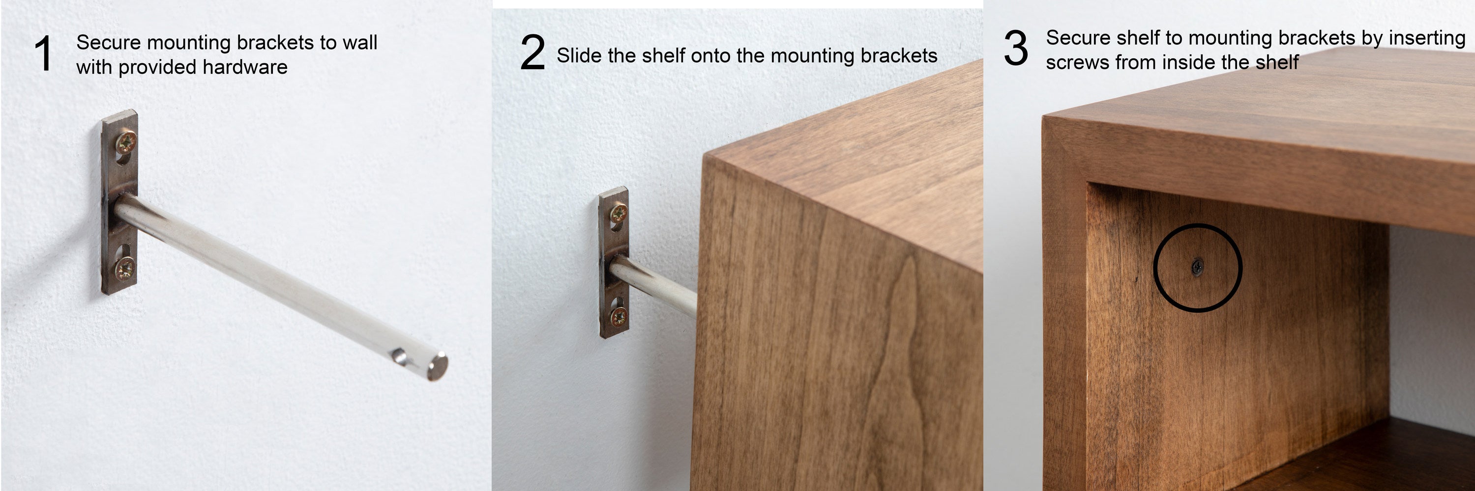 Holt Wood Wall Shelf