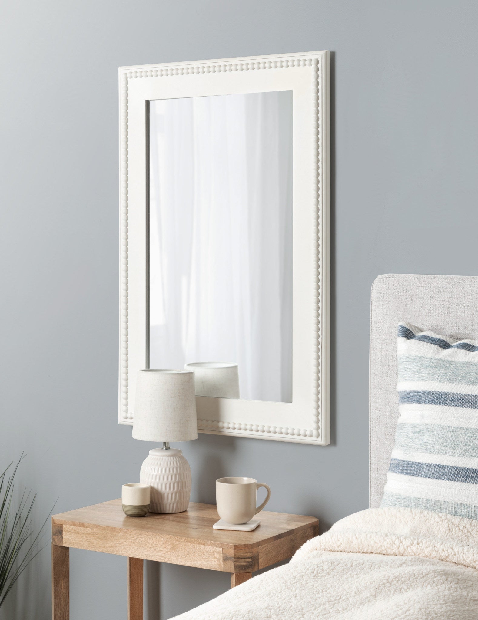 Strahm Wood Framed Wall Mirror