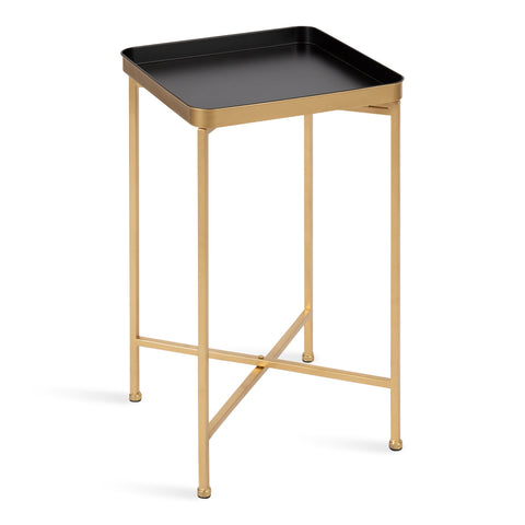 Celia Metal Tray Accent Table