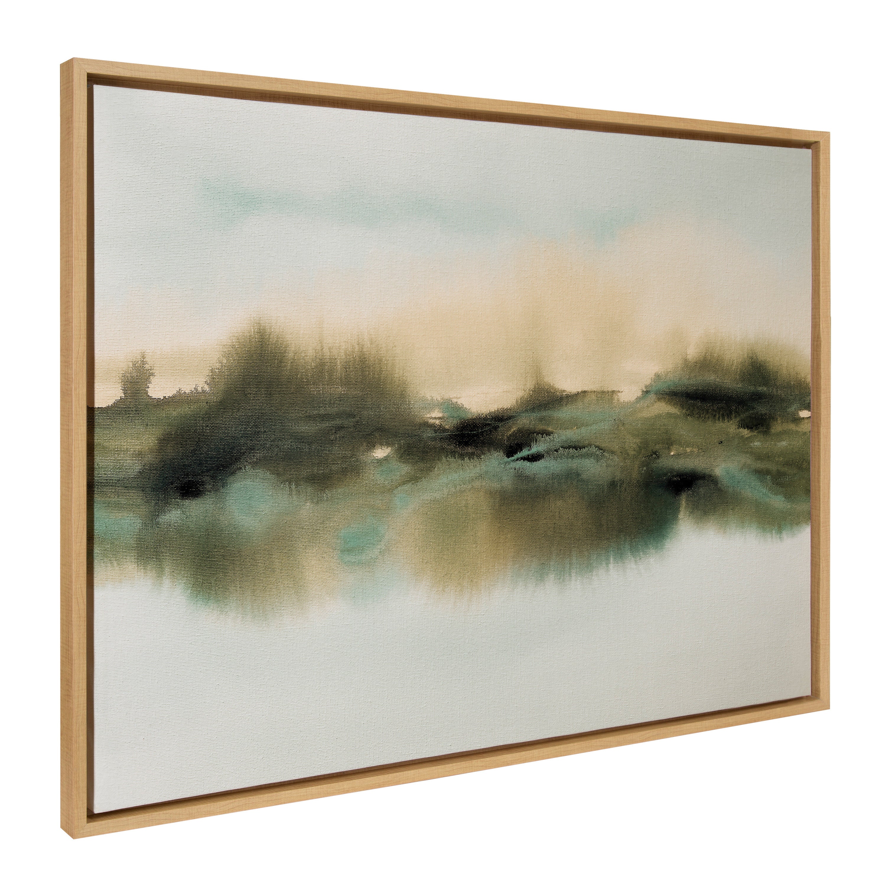 Sylvie Tranquil Meadows Framed Canvas by Amy Lighthall