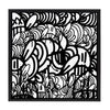 Sylvie It Doesn't Matter If You Are Black or White Framed Canvas by Arm of Casso