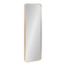 Zayda Radius Rectangle Framed Wall Mirror