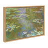 Sylvie Claude Monet Water Lily Pond 1917 19 Framed Canvas by The Art Institute of Chicago