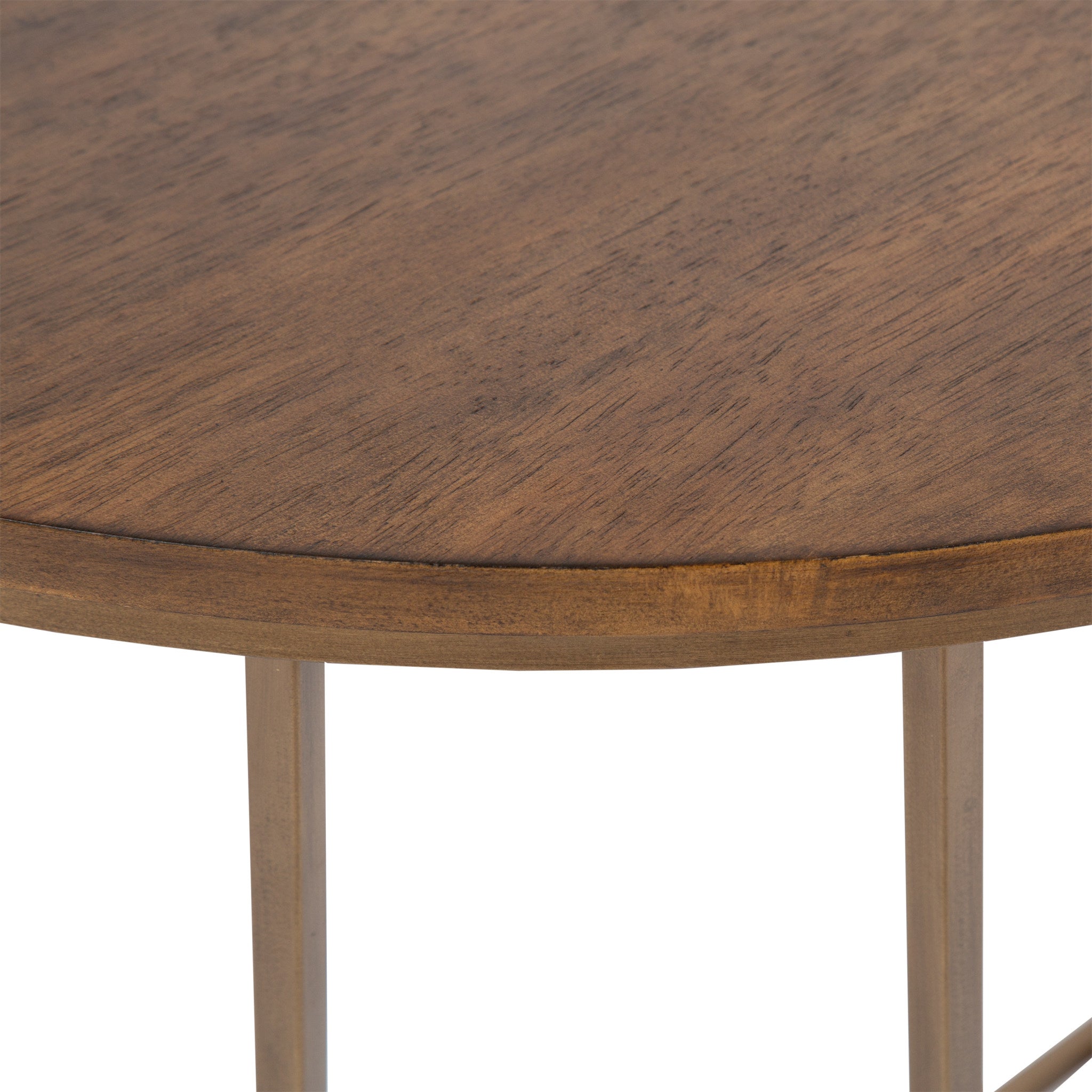 Solvay Wood and Metal Console Table
