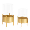 Wayde Metal Candle Holder Set