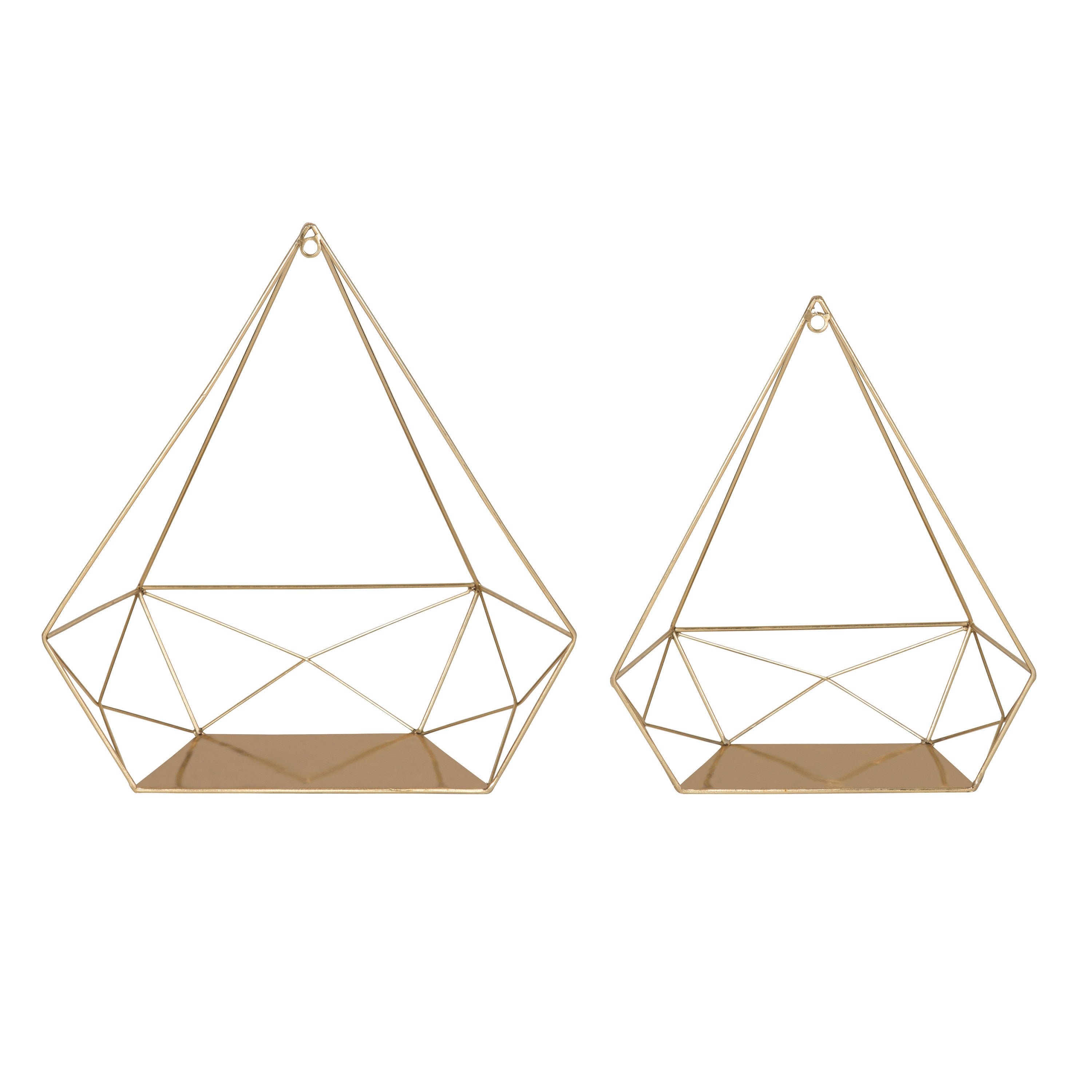 Prouve Decorative Geometric Metal Shelves