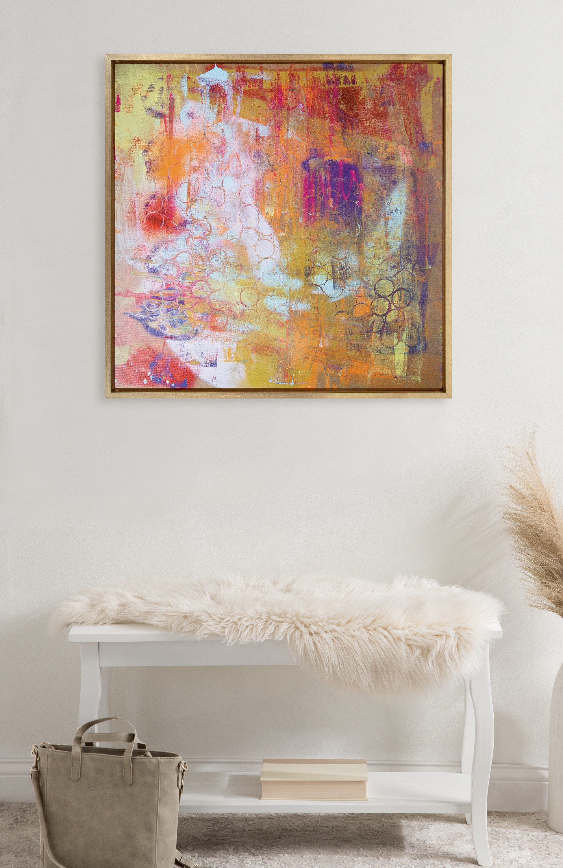Sylvie Changes Framed Canvas by Grant Mahr