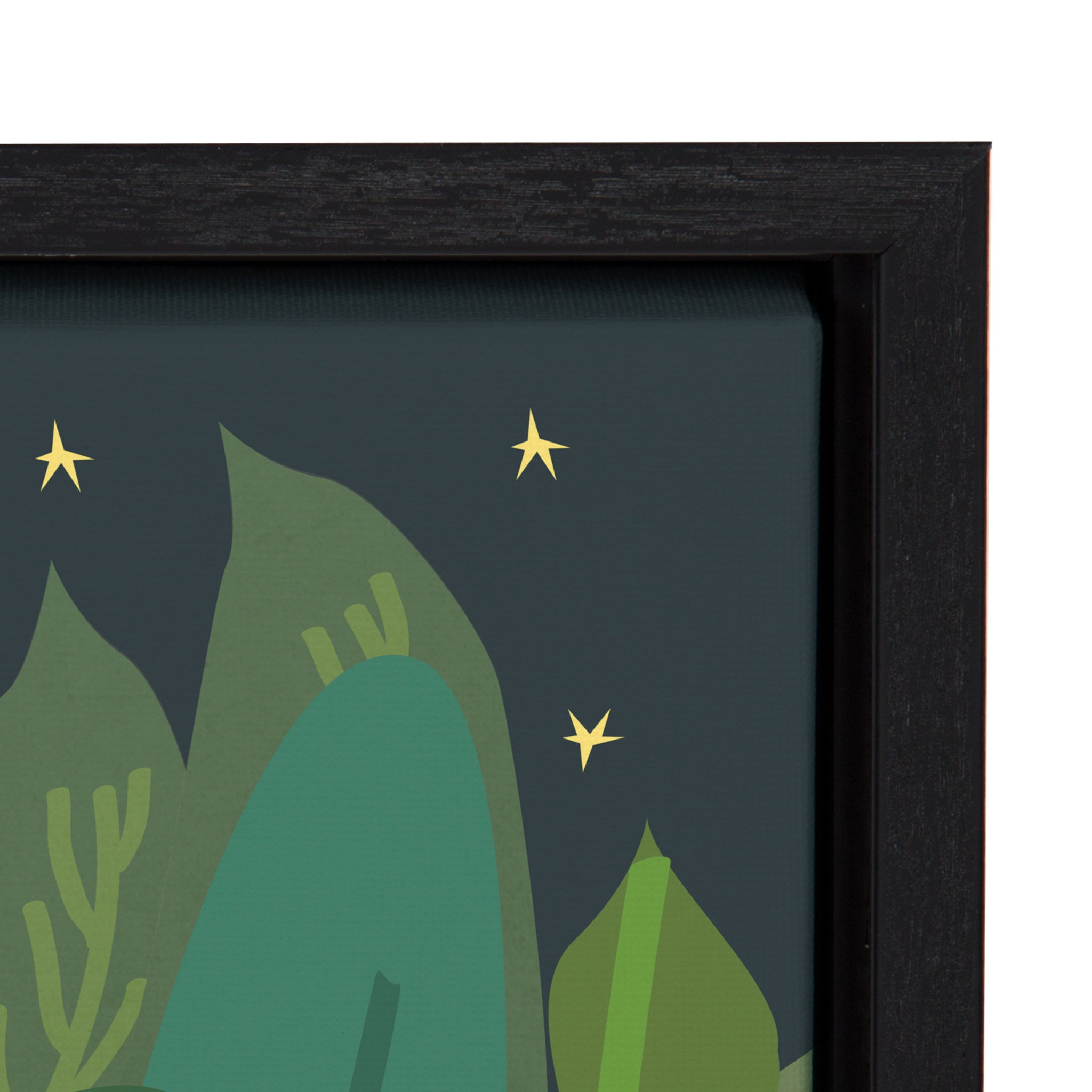 Sylvie Lady of the Forest Framed Canvas by Queenbe Monyei