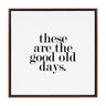 Sylvie Good Old Days Framed Canvas by Maggie Price of Hunt and Gather Goods