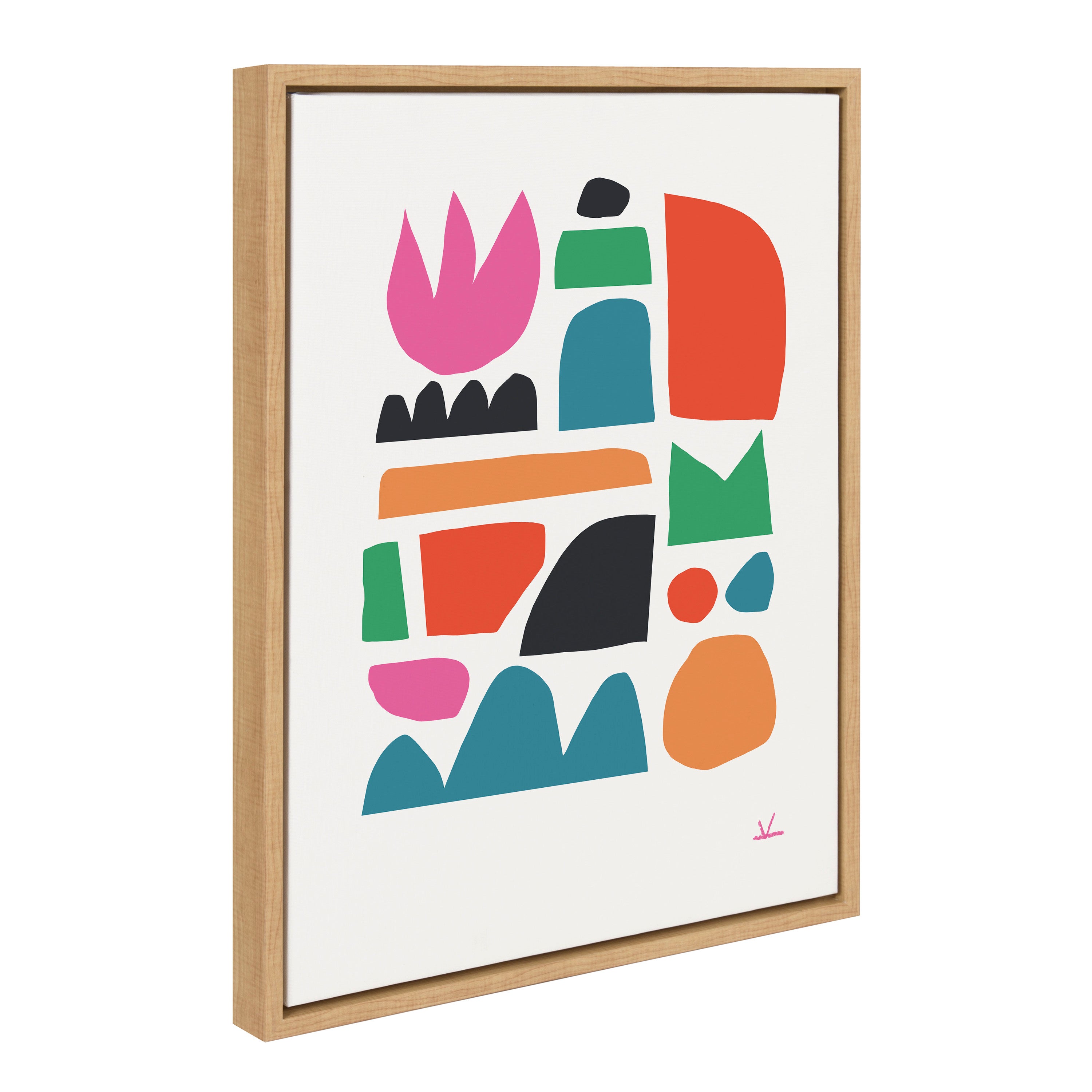 Sylvie Spring Framed Canvas by Kelly Knaga
