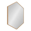 Rhodes Framed Hexagon Wall Mirror