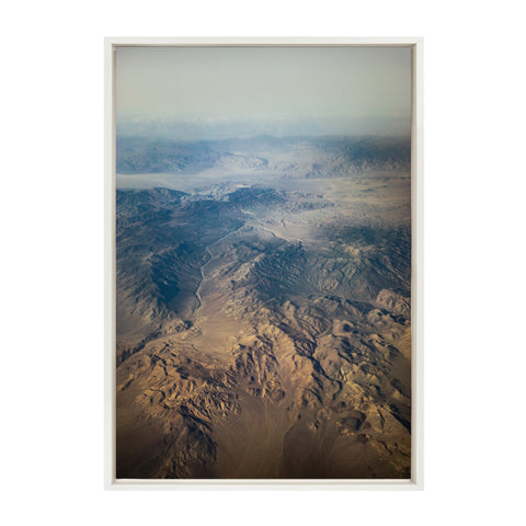 Sylvie Lunar Landing Framed Canvas by Emiko and Mark Franzen of F2Images