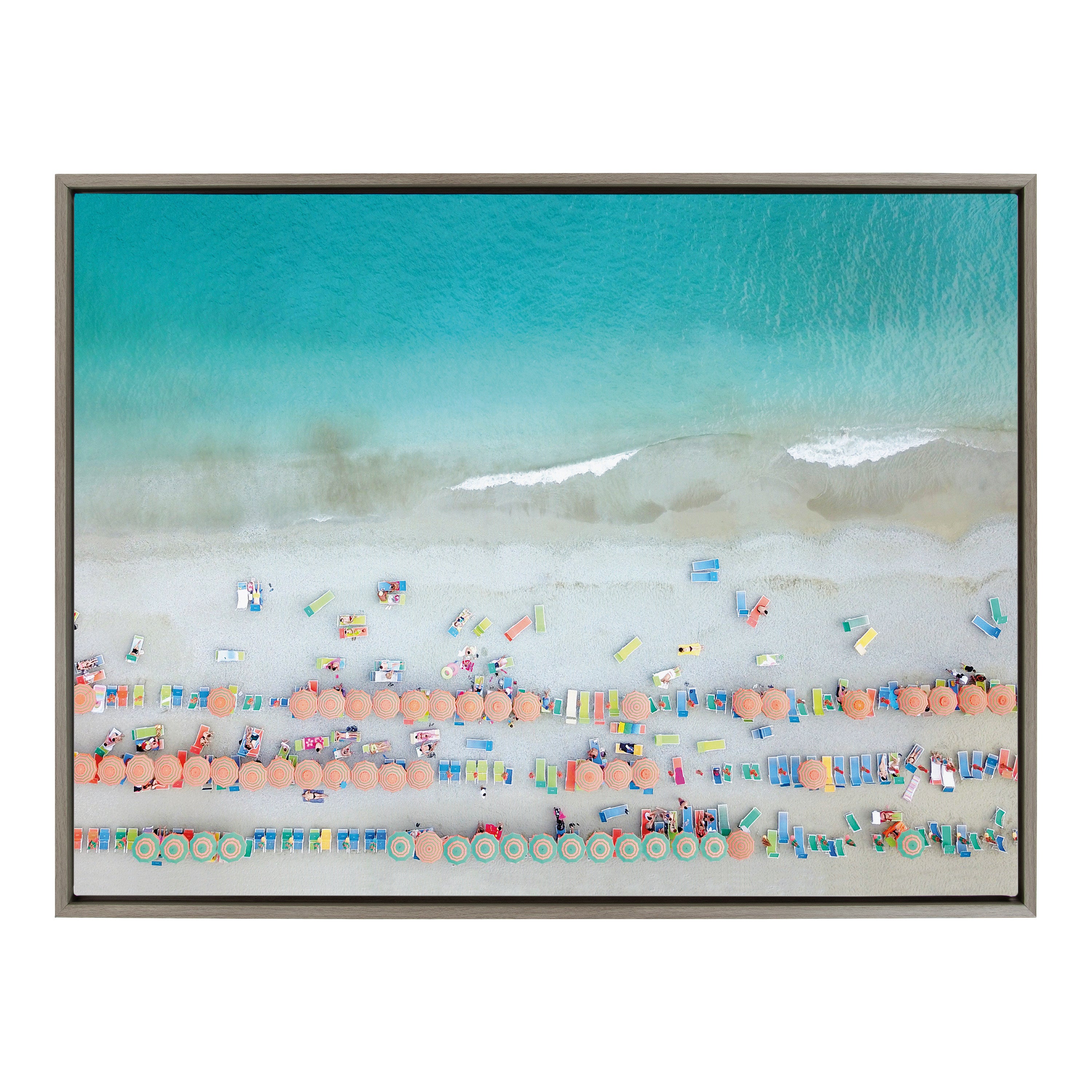 Sylvie Monterosso 6 Framed Canvas by Rachel Bolgov