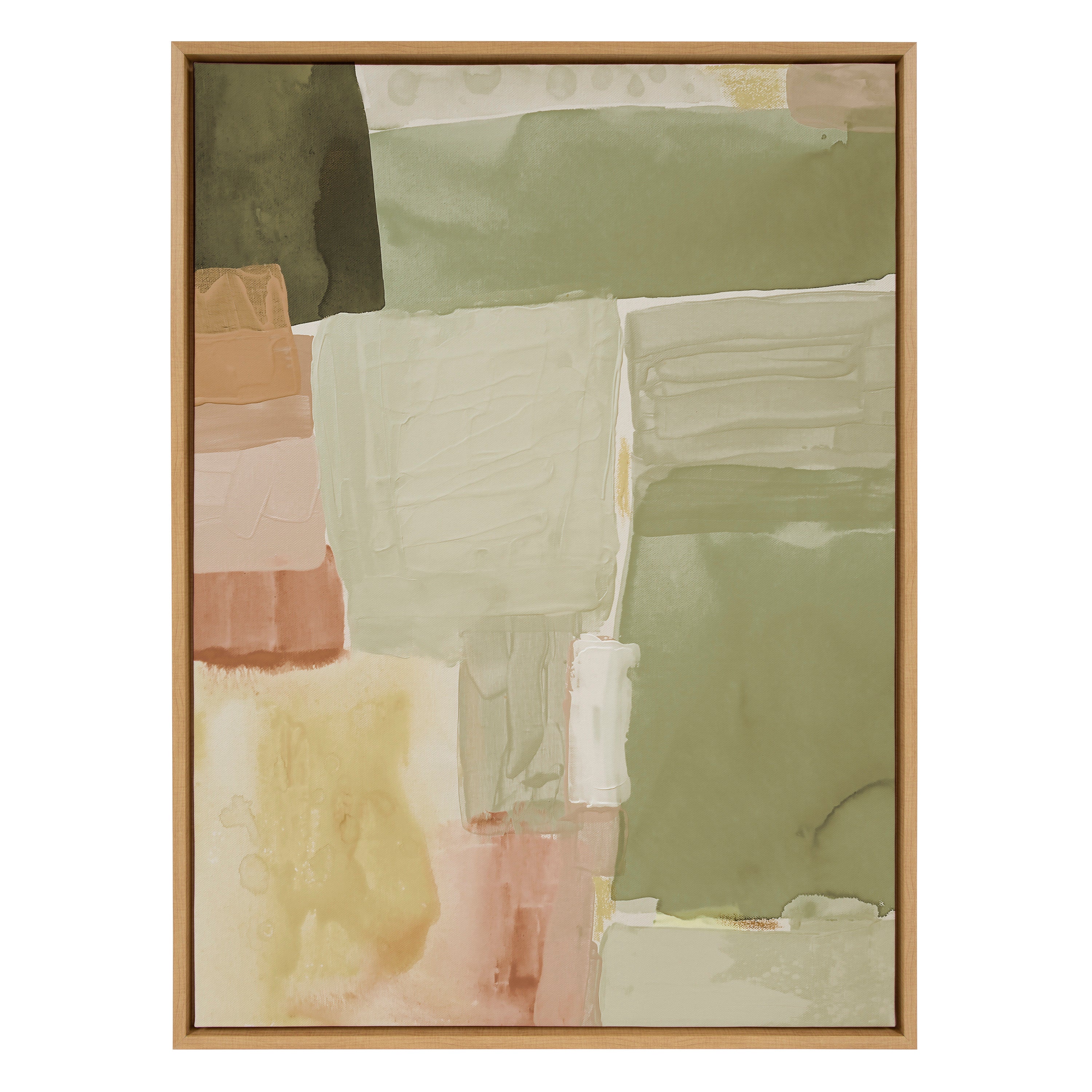 Sylvie United Colors III Framed Canvas by Amy Lighthall