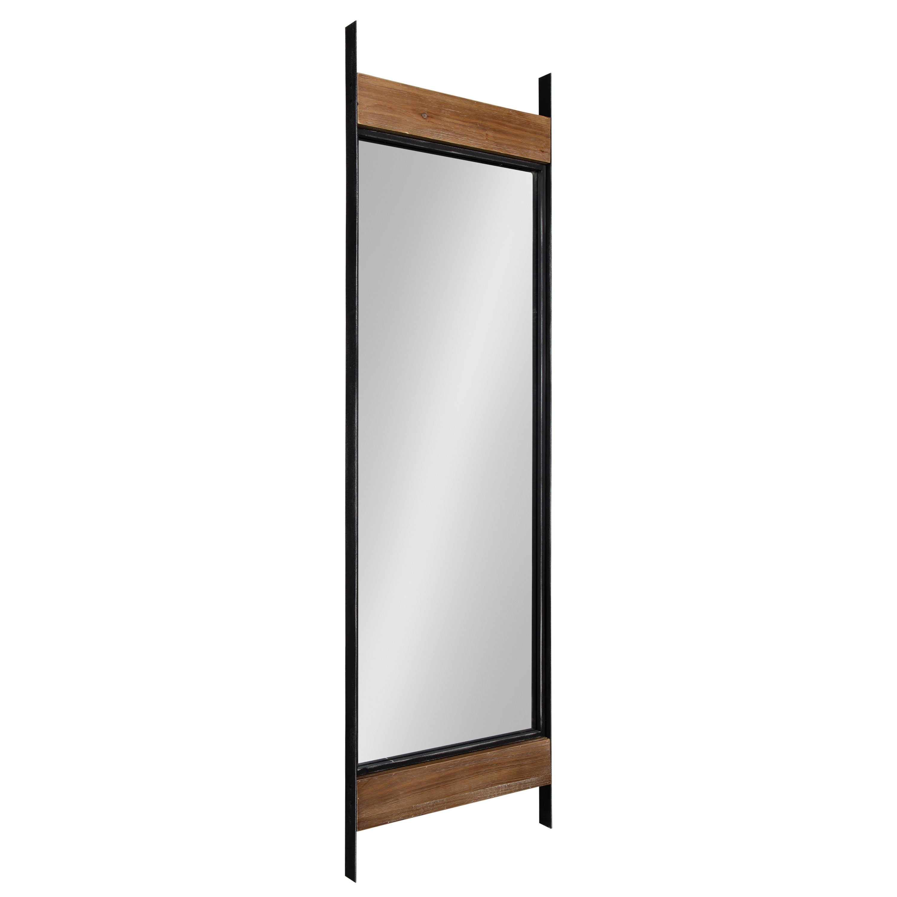 Kincaid Wood and Metal Full Length Leaner Mirror