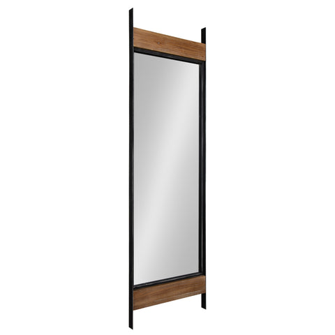 Kincaid Wood and Metal Full Length Leaner Mirror