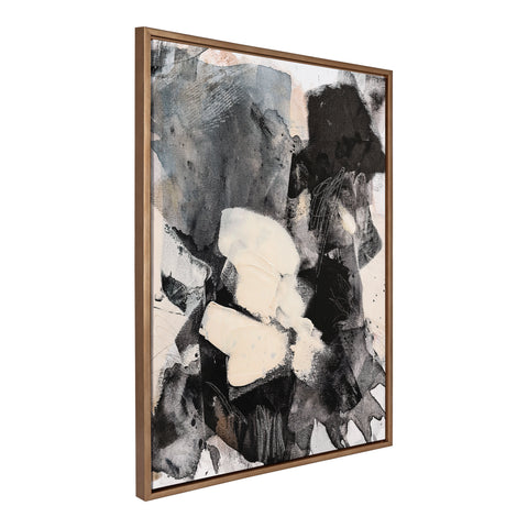 Sylvie Painted Flow III Framed Canvas by Amy Lighthall
