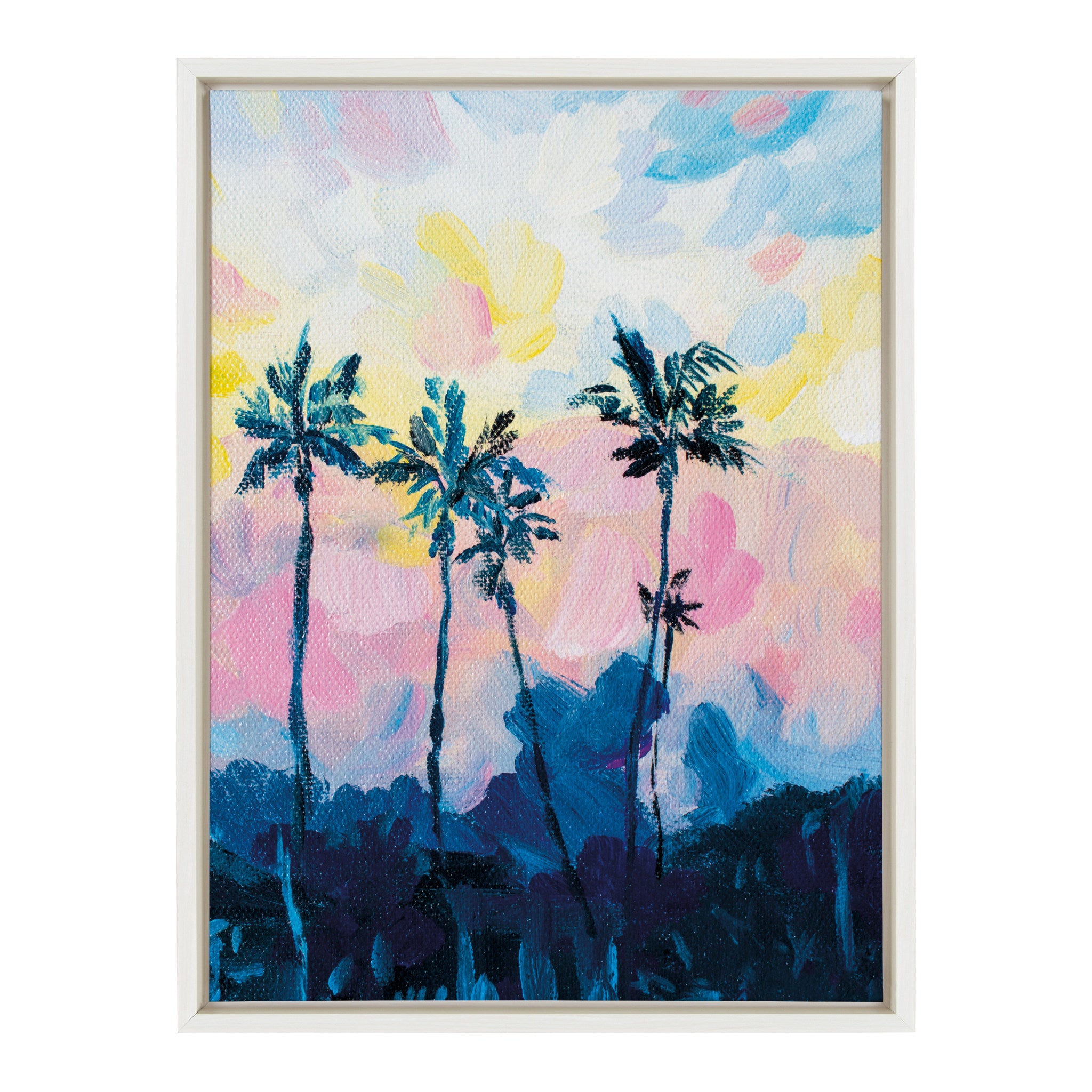 Sylvie Apache Junction Sunset Framed Canvas by Rachel Christopoulos