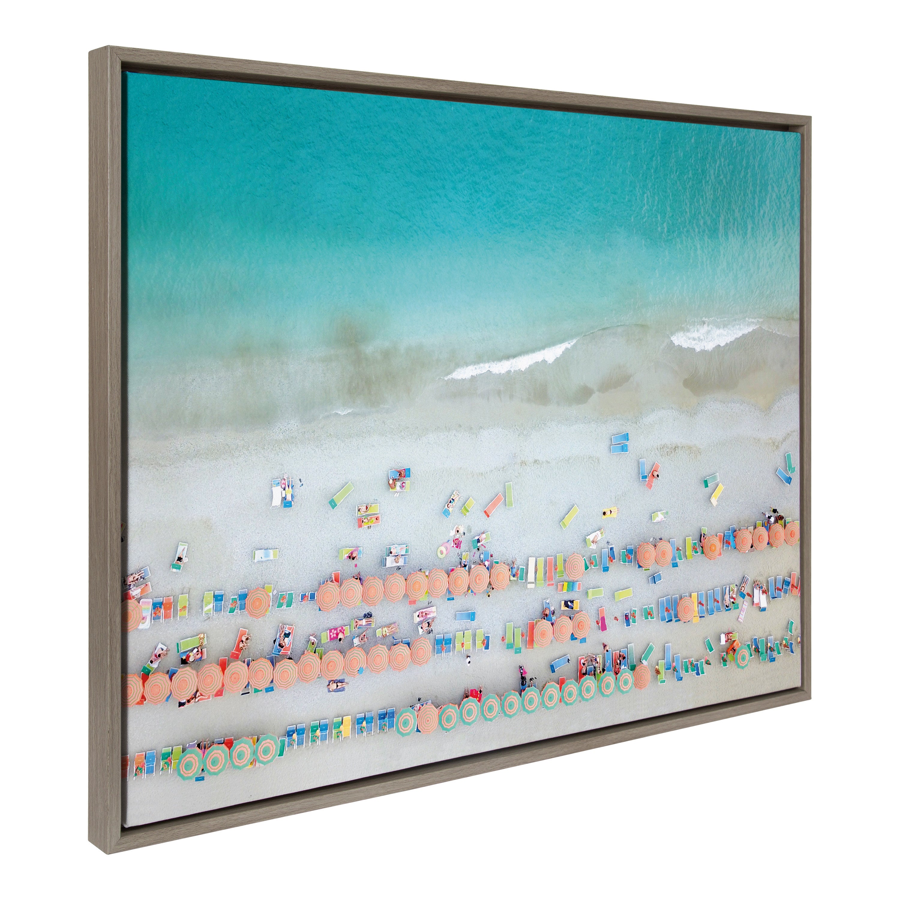 Sylvie Monterosso 6 Framed Canvas by Rachel Bolgov