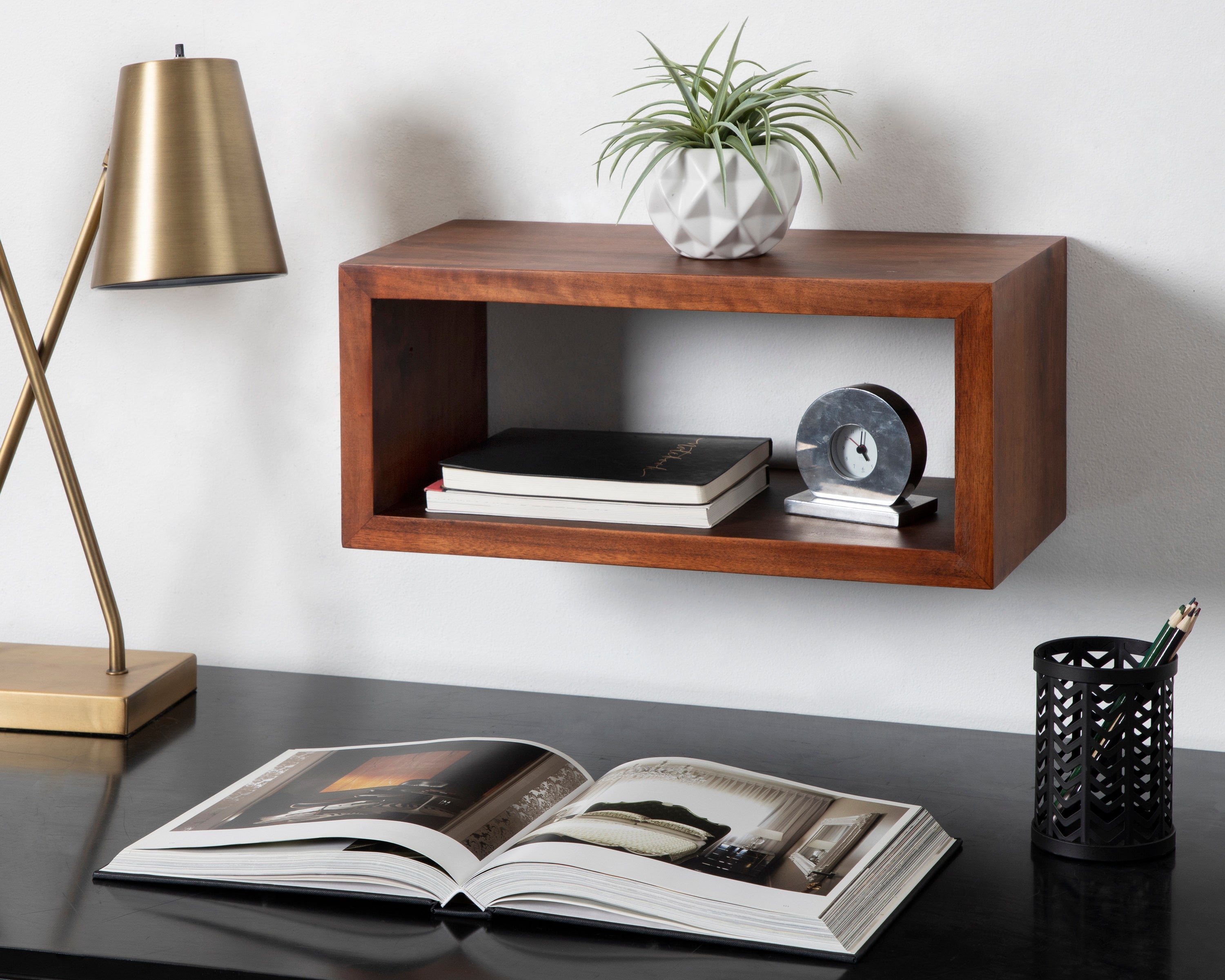 Holt Wood Wall Shelf