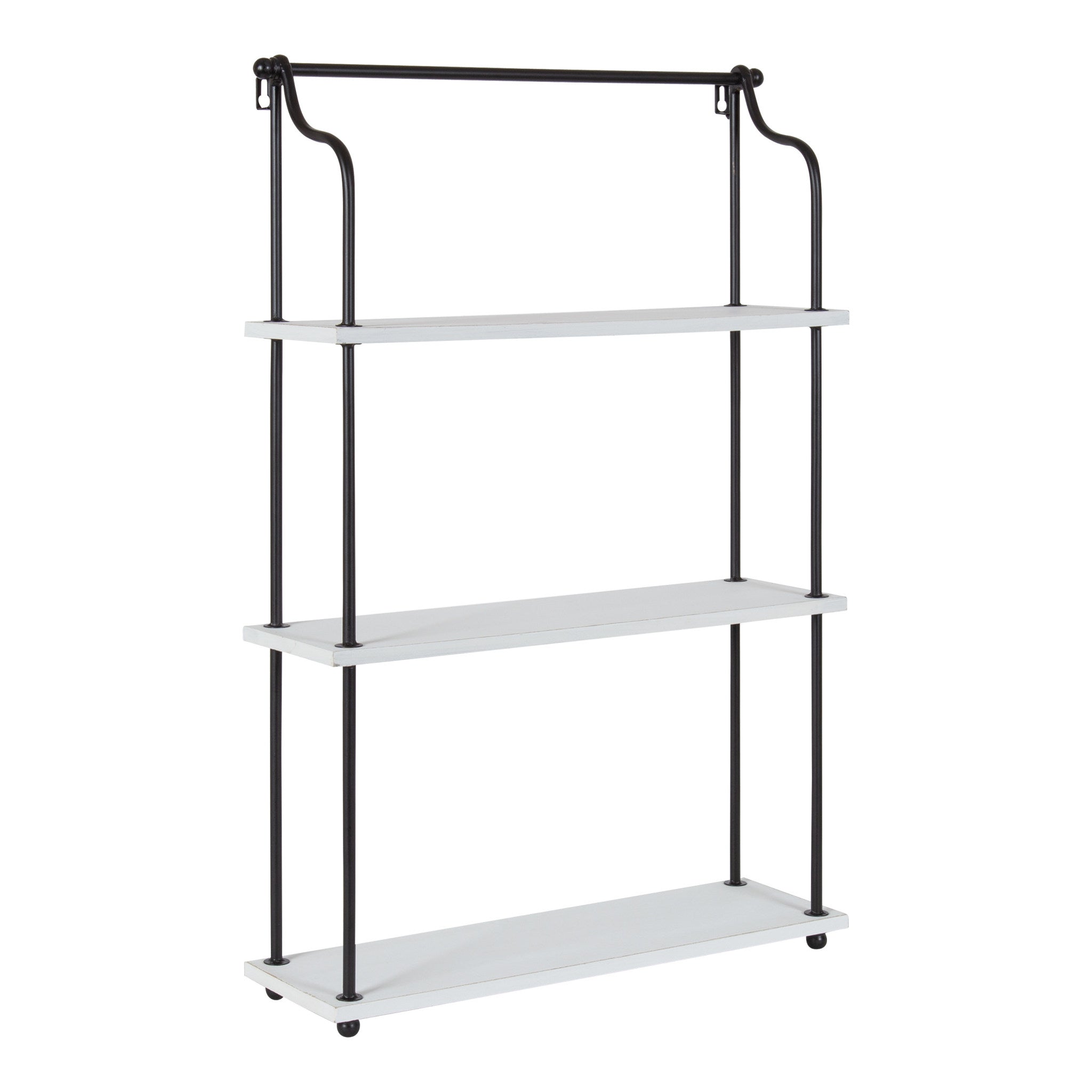 Walters Wood and Metal 3-Tier Shelving