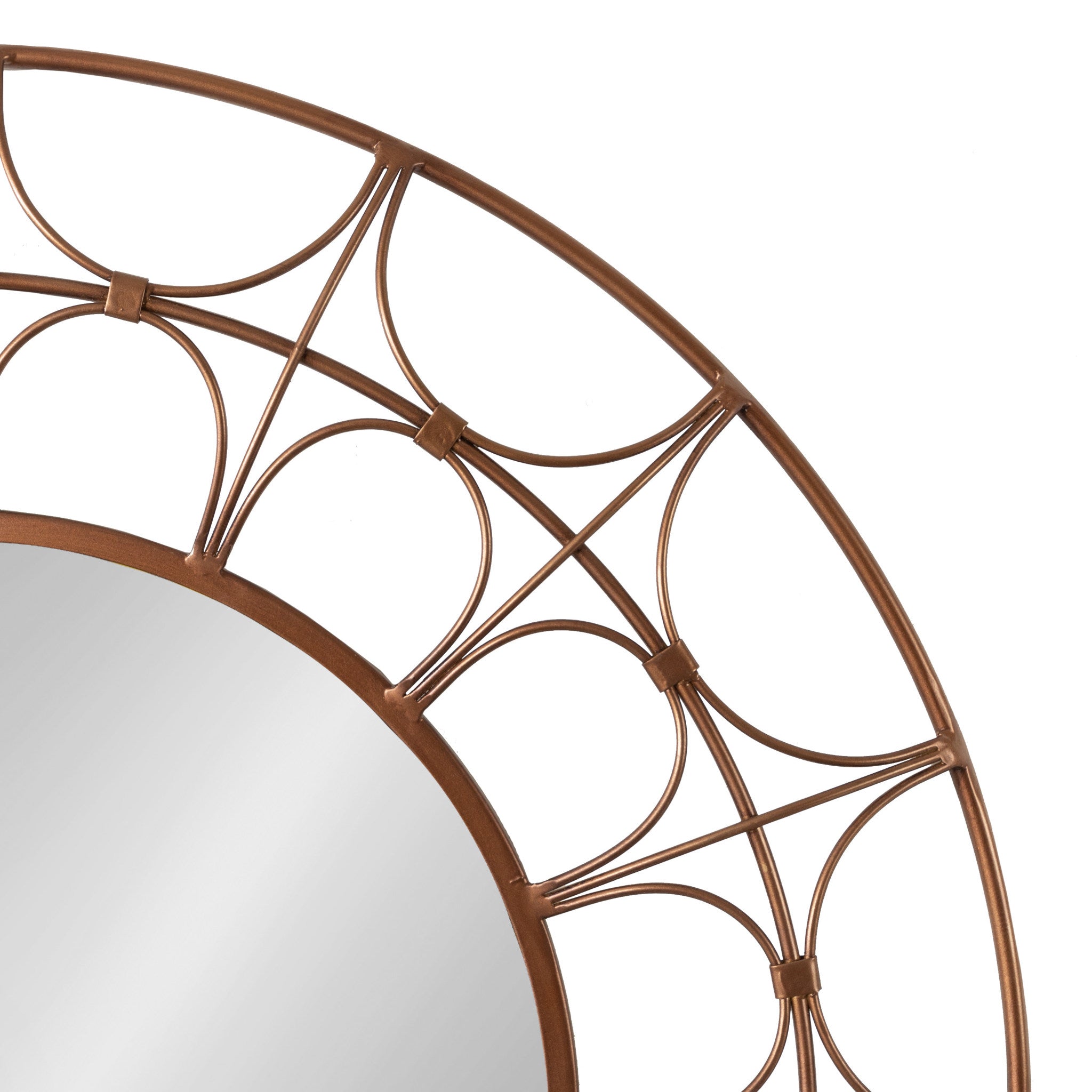 Avoca Decorative Round Mirror