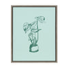 Sylvie Grow Framed Canvas by Alicia Schultz
