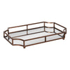 Ciel Metal Mirrored Scalloped Decorative Tray